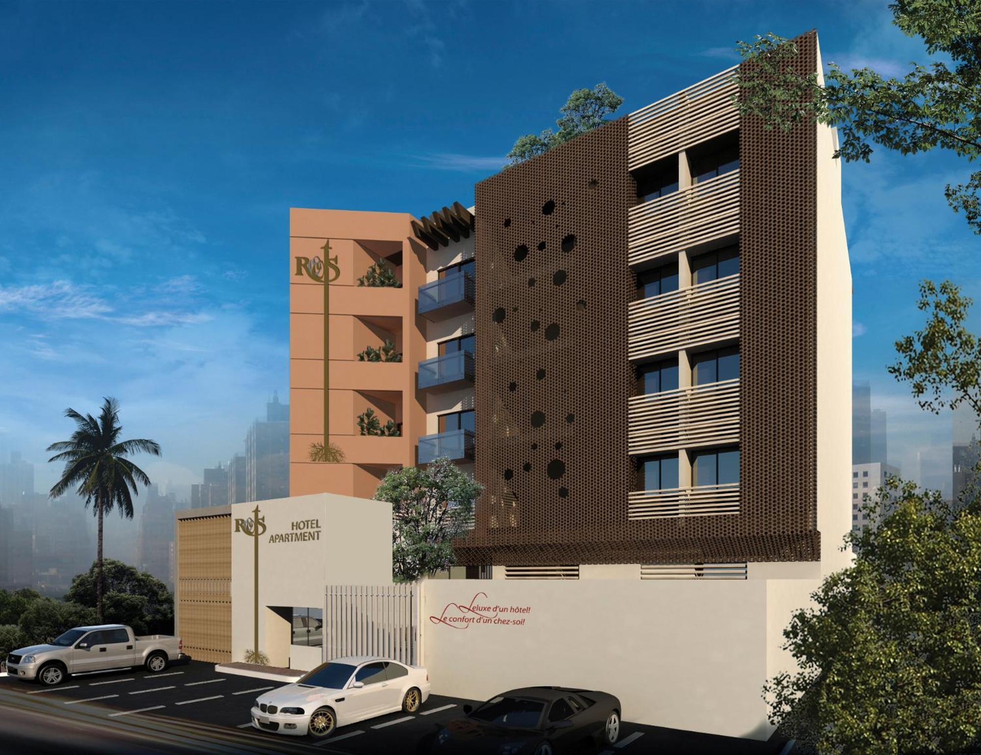 Roots Hotel Apartments أبيدجان المظهر الخارجي الصورة